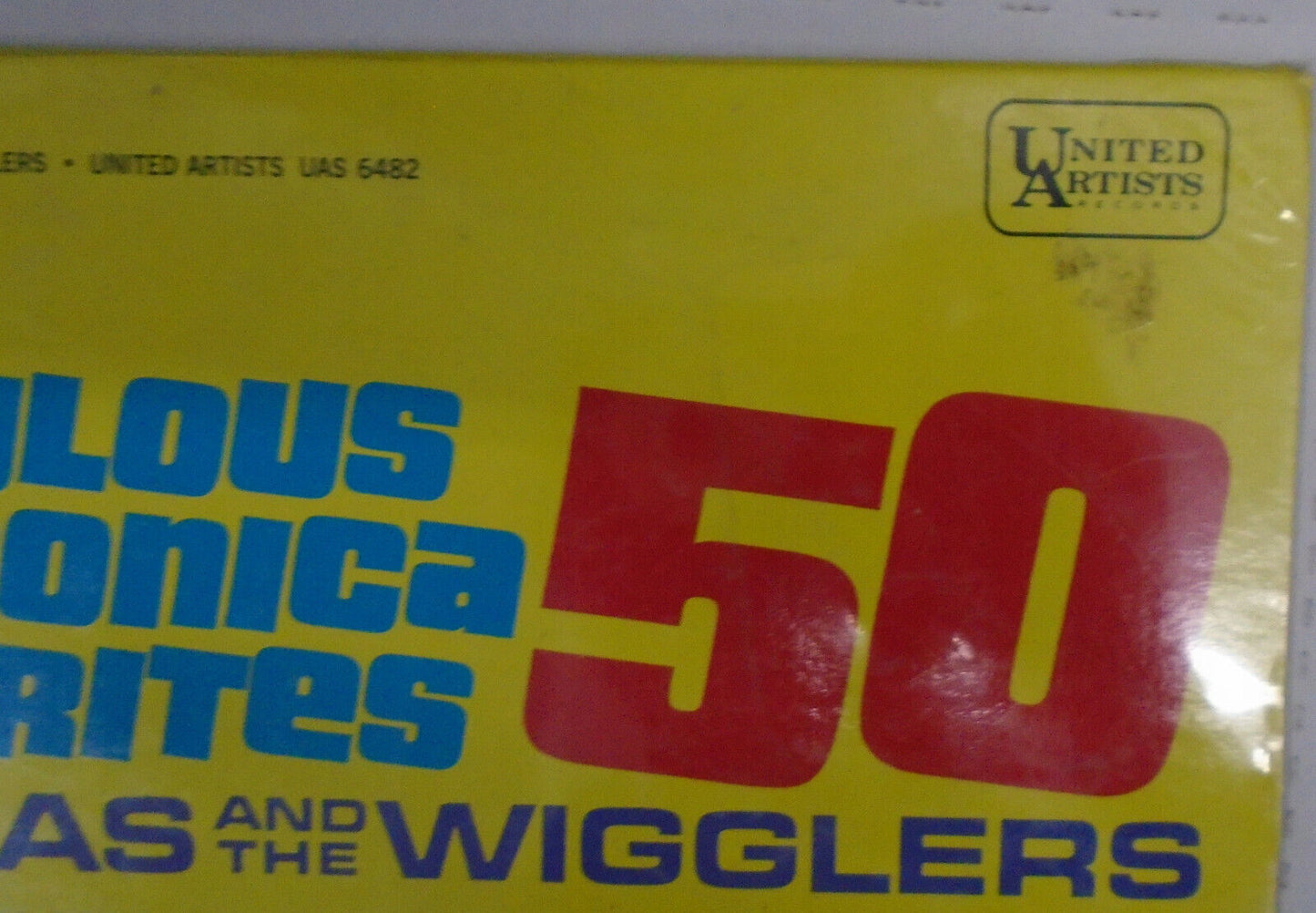 50 Fabulous Harmonica Favorites, by Big Buddy Lucas & The Wigglers  SEALED LP