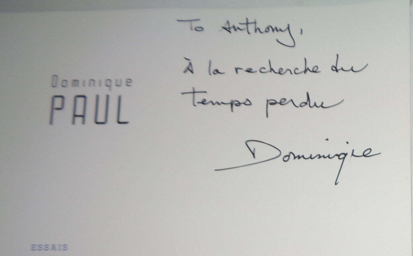 Dominique Paul SIGNED Catalog: Musée d'art contemporain des Laurentides, 2012.