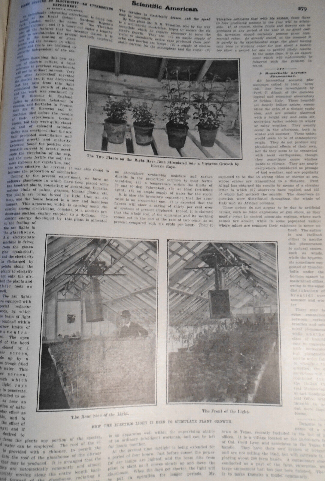 Scientific American - October 19, 1907 - Flying Experiments; Manufacturing, etc