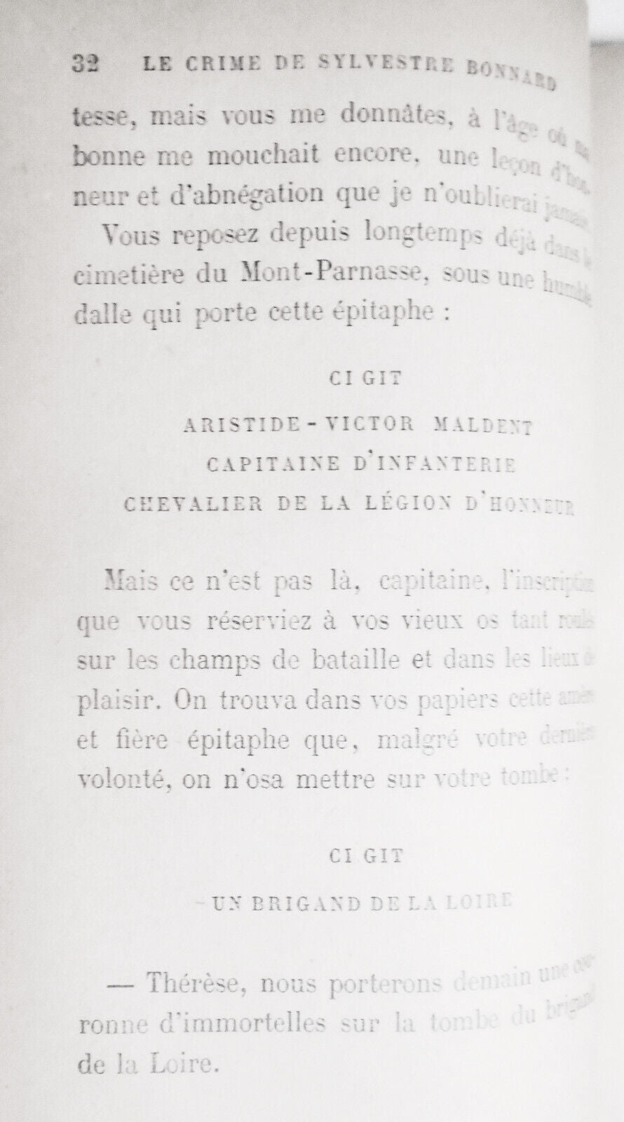 Le crime de Sylvestre Bonnard, par Anatole France. [1903]