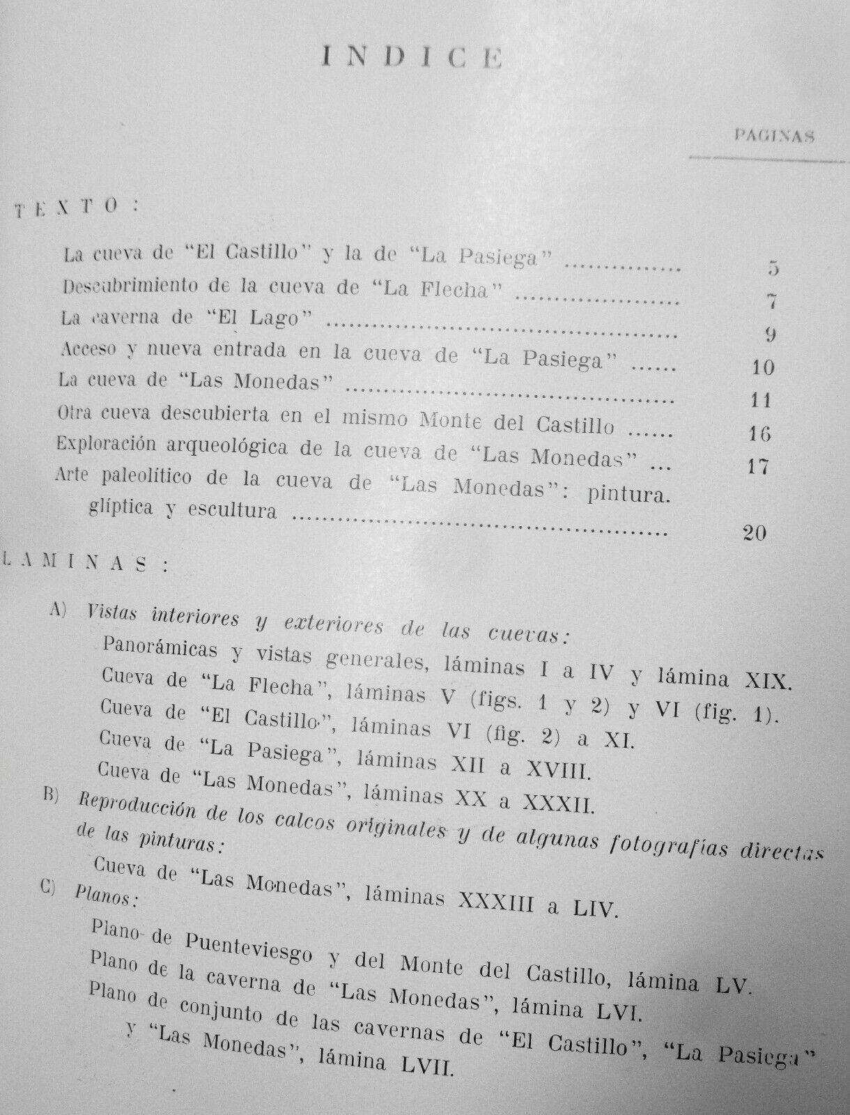 La caverna de las monedas y sus interesantes pinturas. 1953