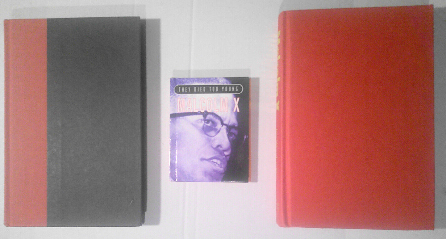 Malcolm X: 3 hardcovers lot; first editions. By Any Means Necessary, etc Fine/NF