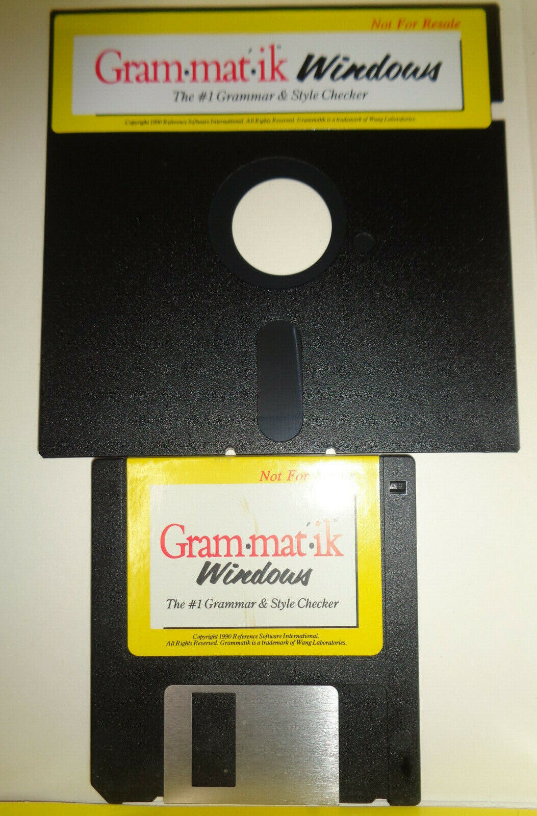 Gram-mat-ik Windows [Grammatik] - by Reference Software - 1990.