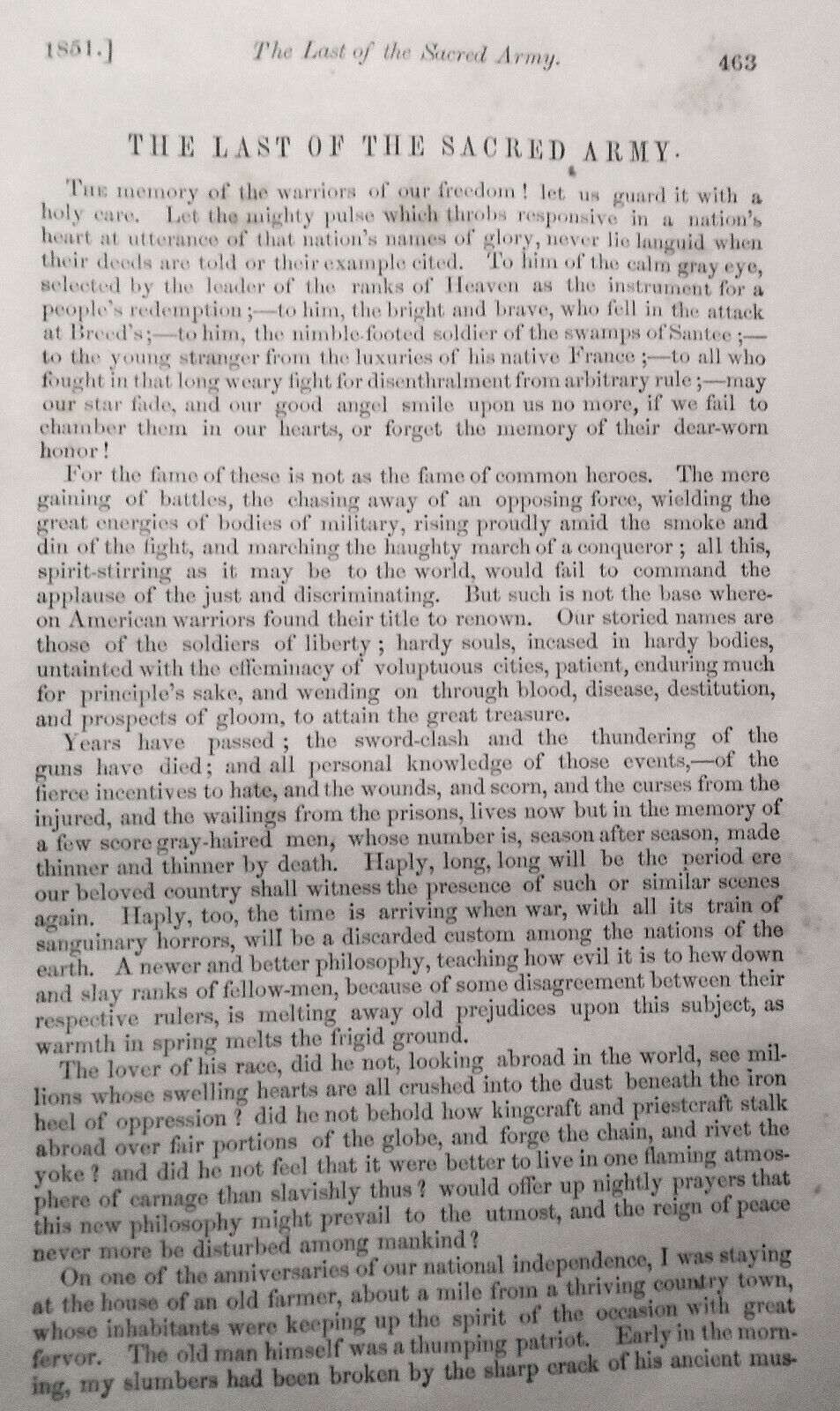 The United States Magazine and Democratic Review, November 1851