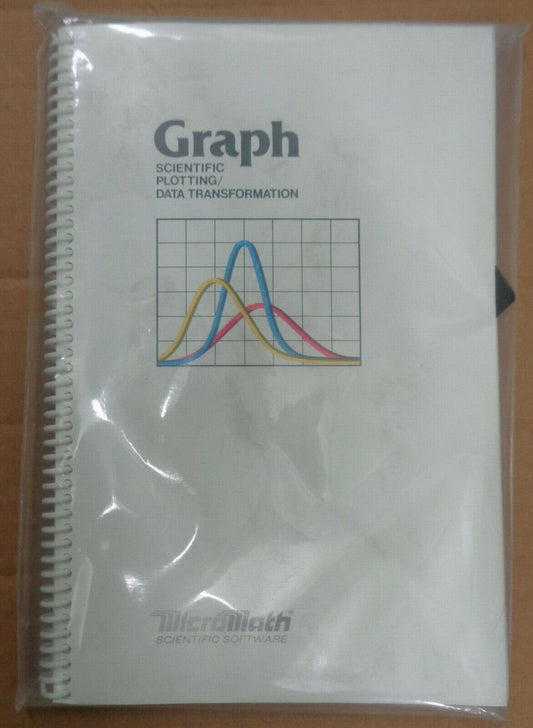 GRAPH - Scientific Plotting/Data transform by Micromath Scientific Software 1987