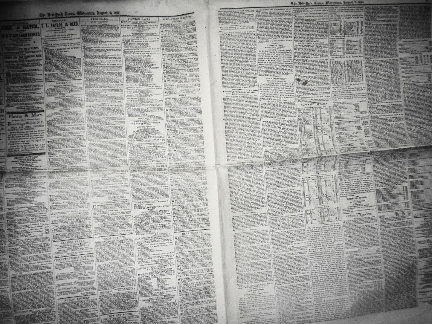 THE NEW YORK TIMES. AUG 2, 1865 - EMANCIPATION JUBILEE IN BROOKLYN; FREEDMEN ...