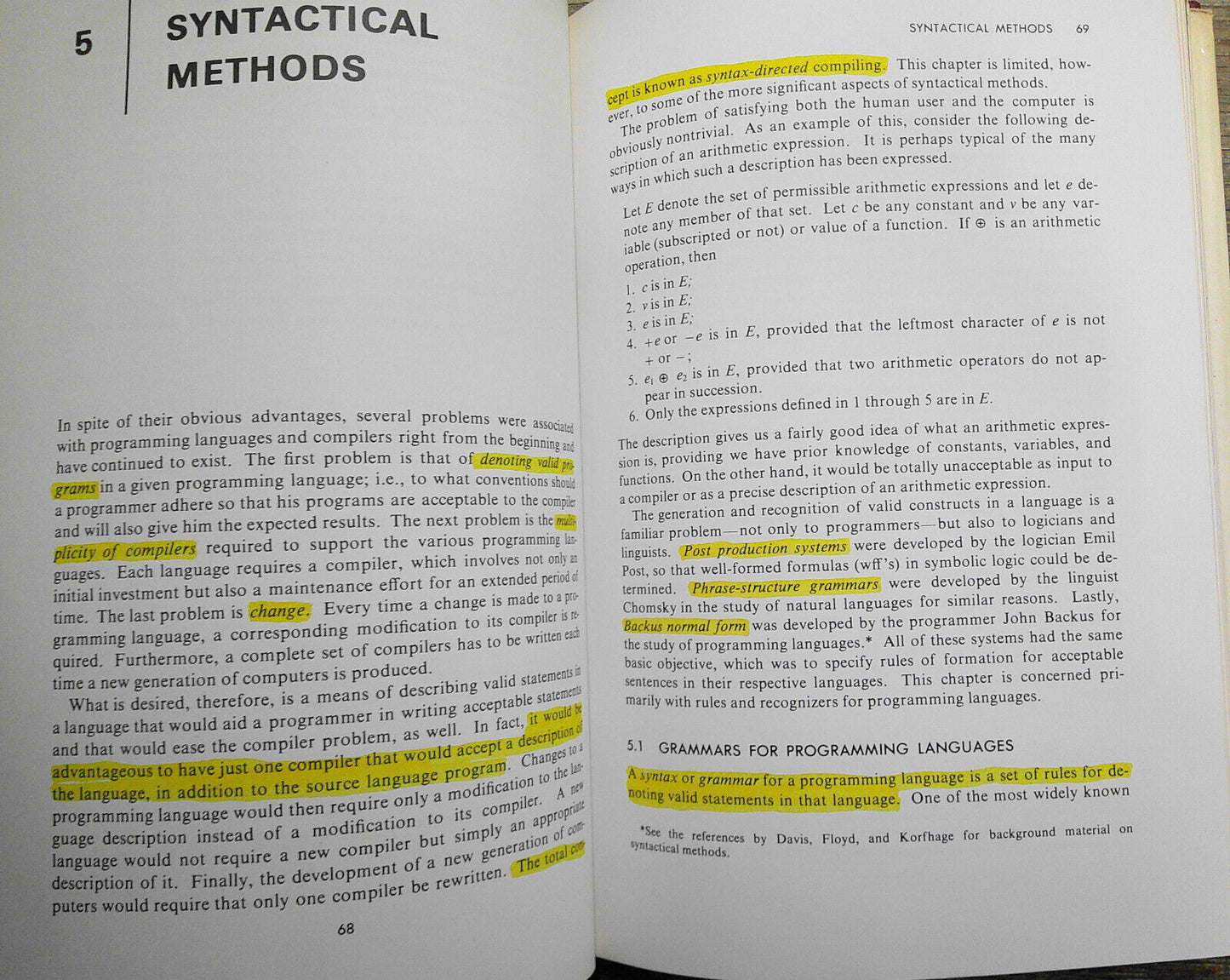 Advanced Programming: Programming and Operating Systems by Harry Katzan Jr HC/DJ