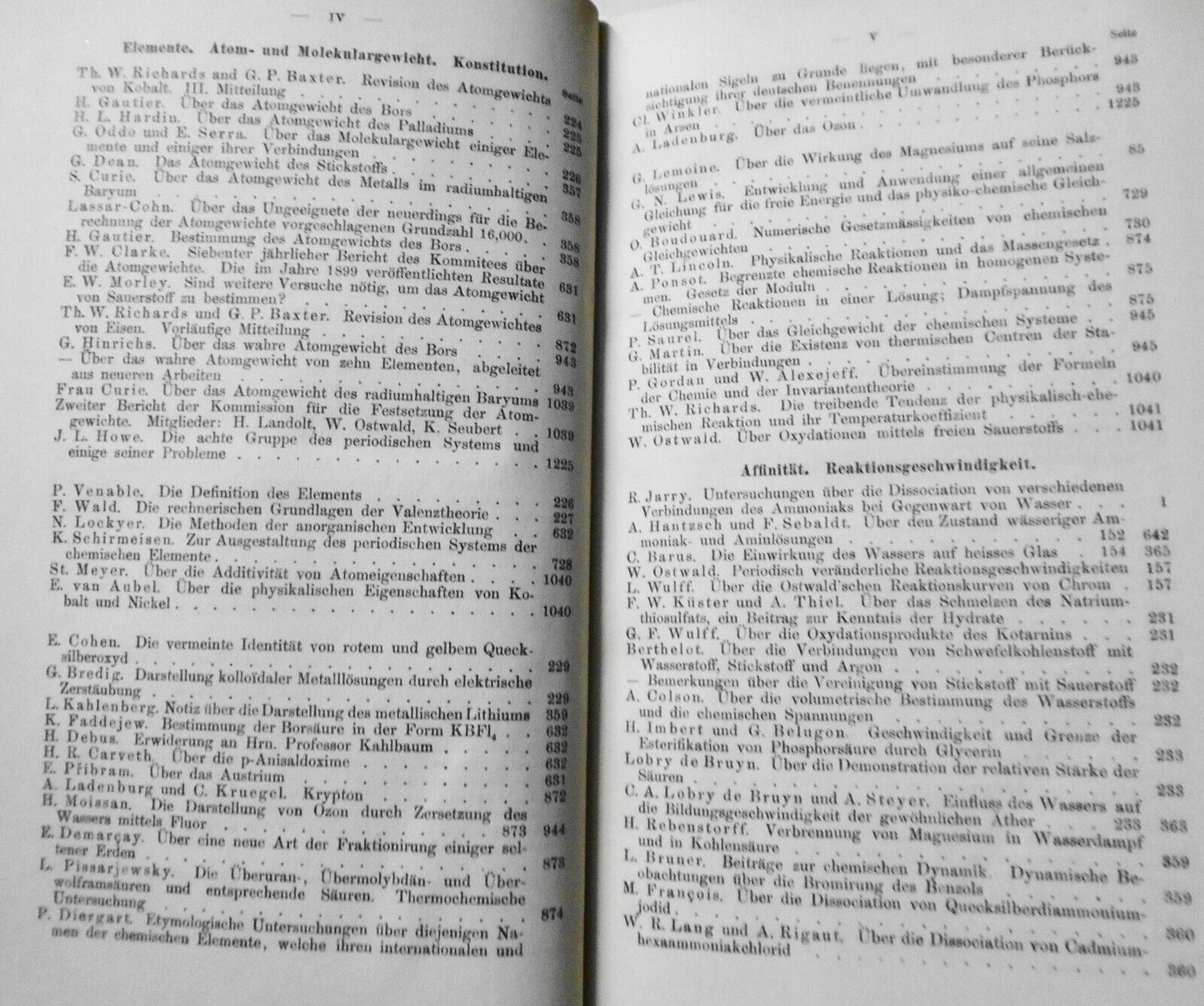 Beiblatter Zu Den Annalen Der Physik, Band 24, 1900. Pierre Curie radium etc