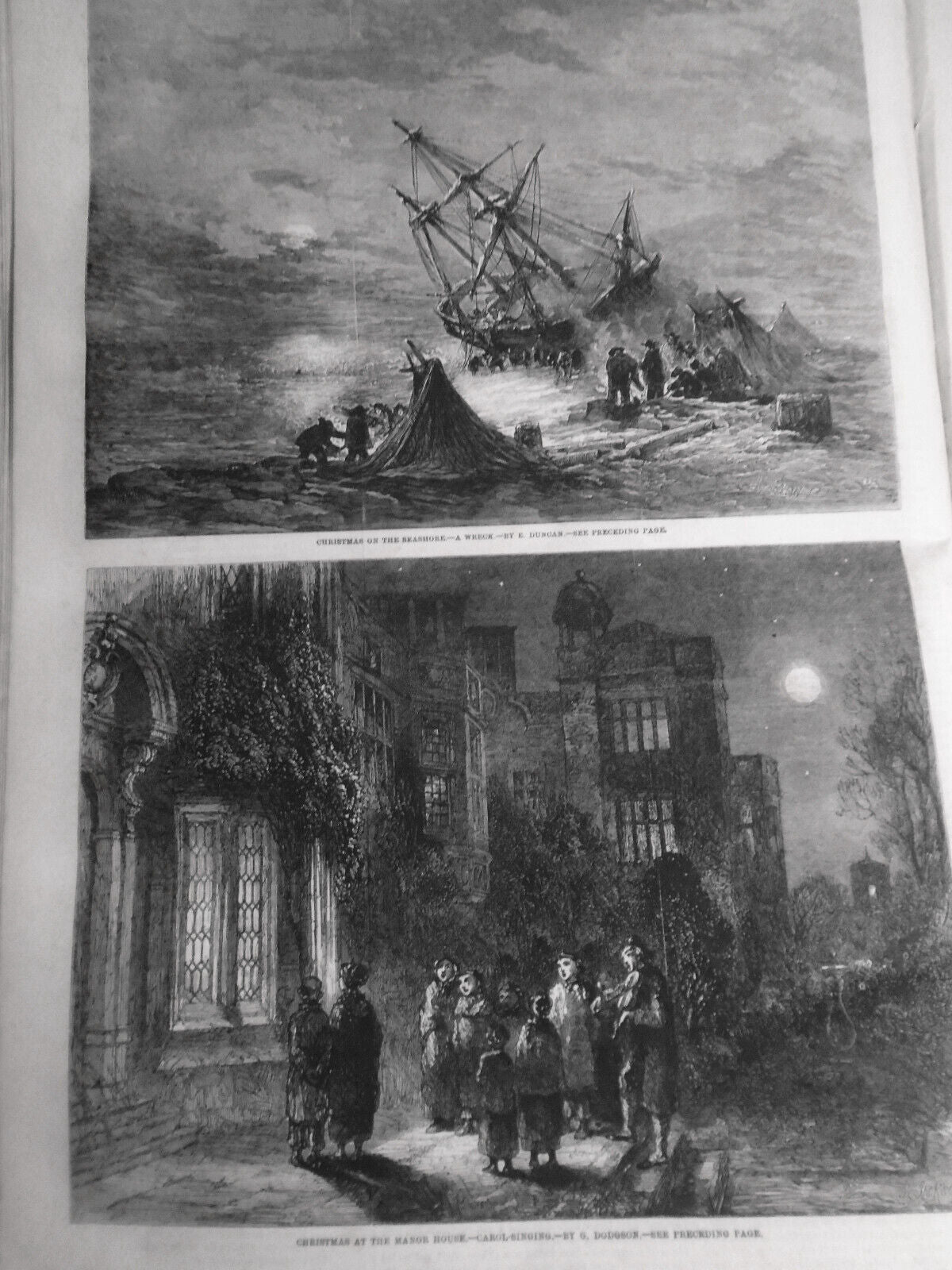 The Illustrated London News December 24, 1859 original with Christmas Supplement