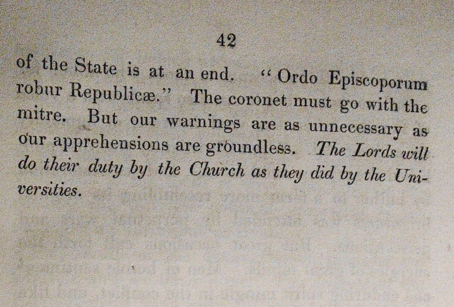 1834 Remarks on the second session of the reformed Parliament