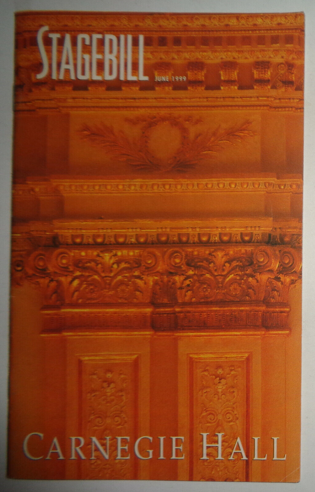 New England Symphonic Ensemble - Carnegie Hall Stagebill - June 6, 1999