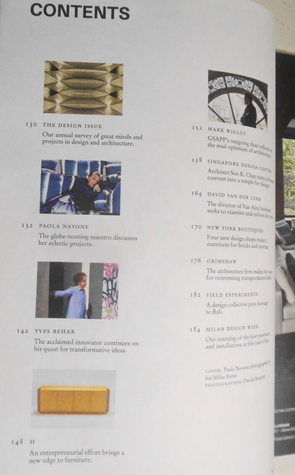 Surface Magazine # 108 (May, 2014) Paola Navone on Cover & featured Design issue