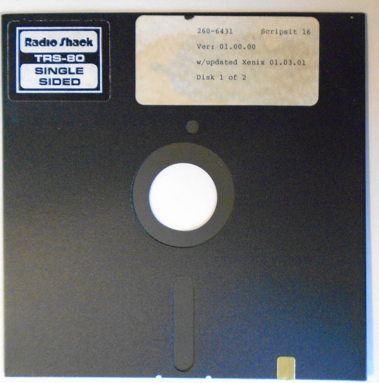 Scripsit 16, for Radio Shack TRS-80 Model 16 Xenix Multi-User - word processing