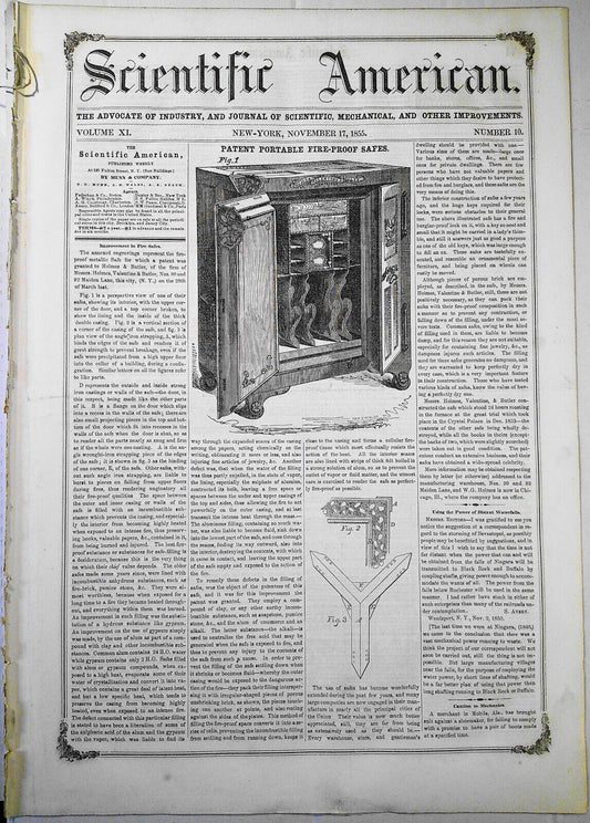 Scientific American, November 17, 1855.