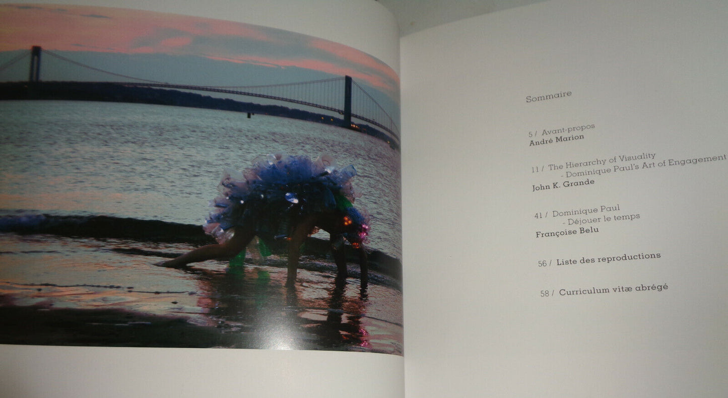 Dominique Paul SIGNED Catalog: Musée d'art contemporain des Laurentides, 2012.