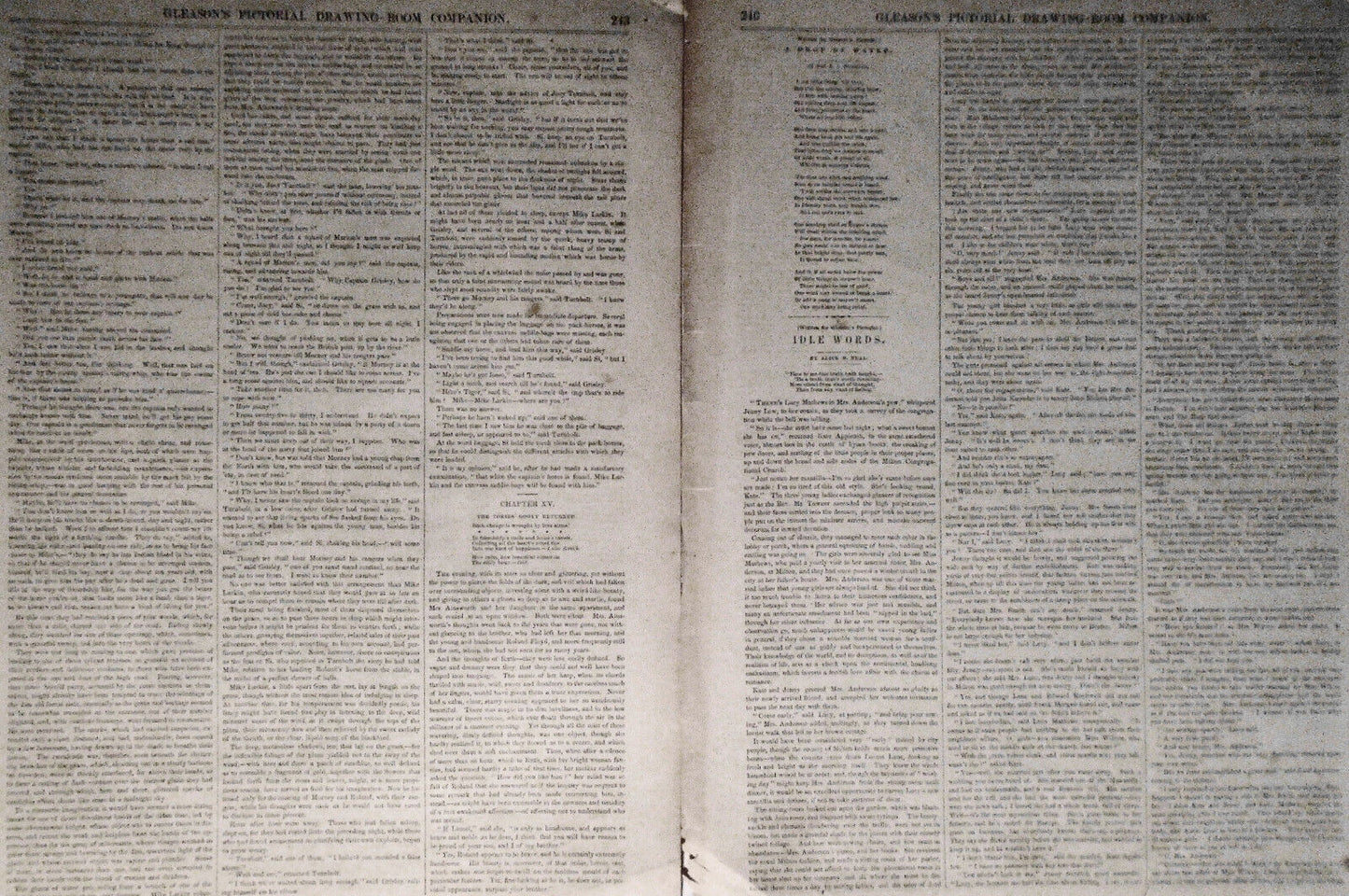 Jules Hauel & Co's Perfumery Store - 1853 - Original 2 Pages, Story & 3 Prints