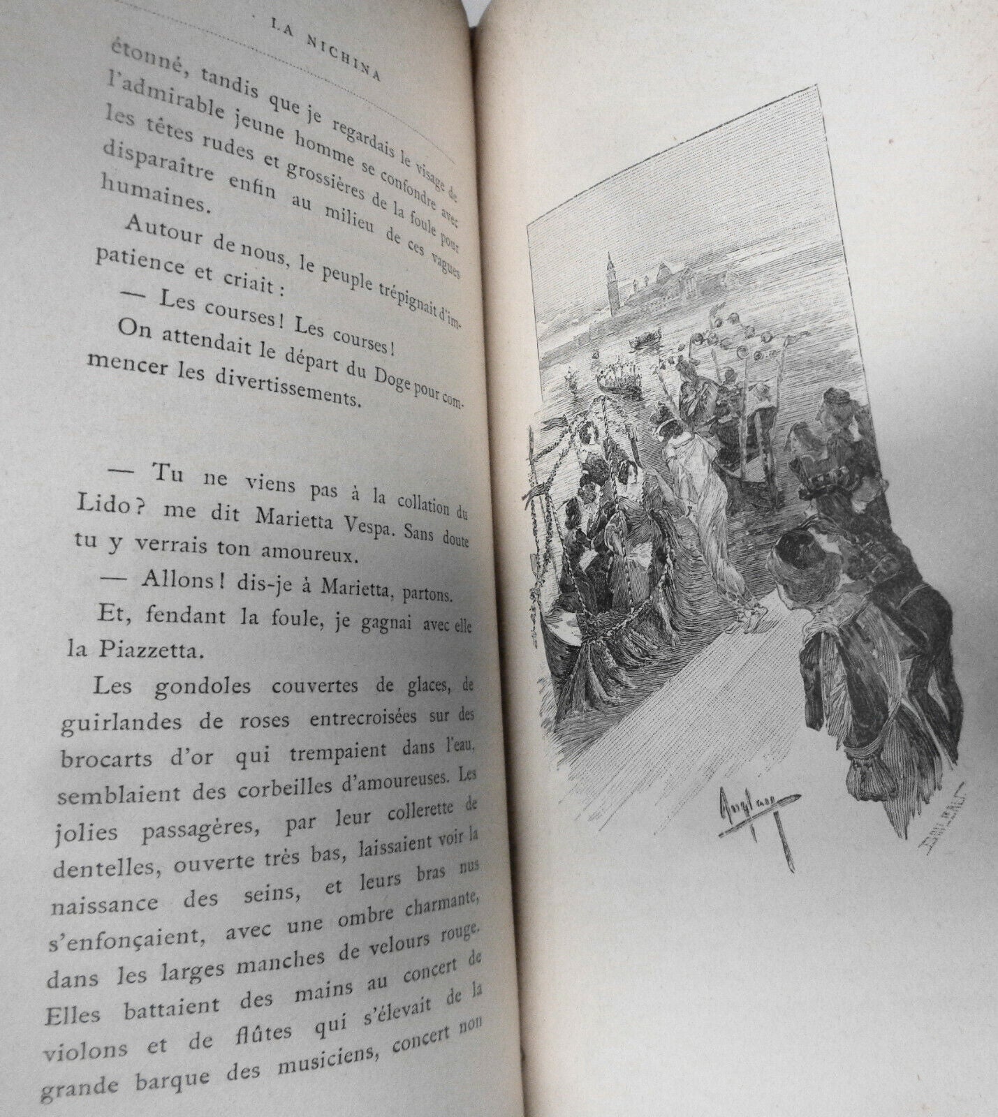 La Nichina : Memoires Inedits De Lorenzo Vendramin, By Hugues Rebell - 1899