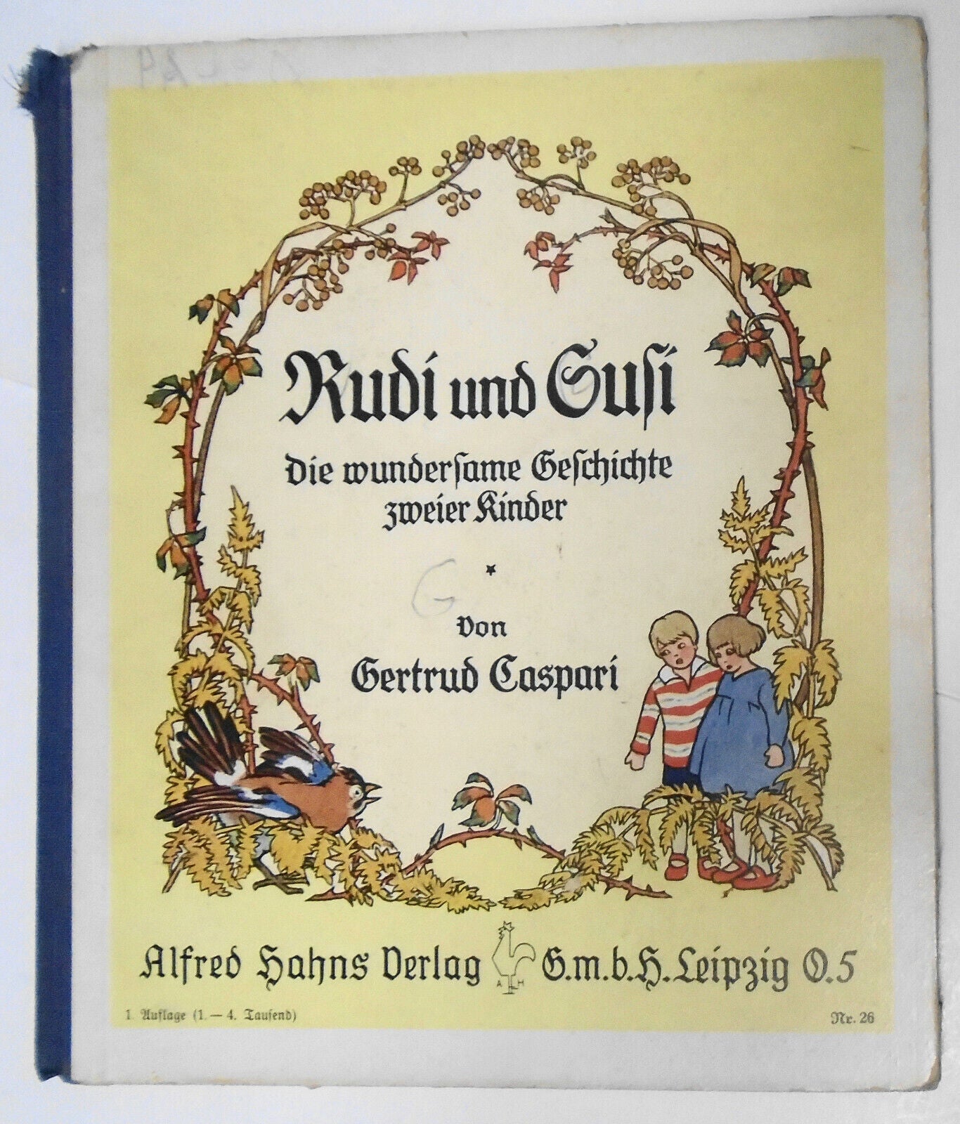 Rudi und Susi die wundersame Geschichte zweier Kinder by Gertrud Caspari [1933]