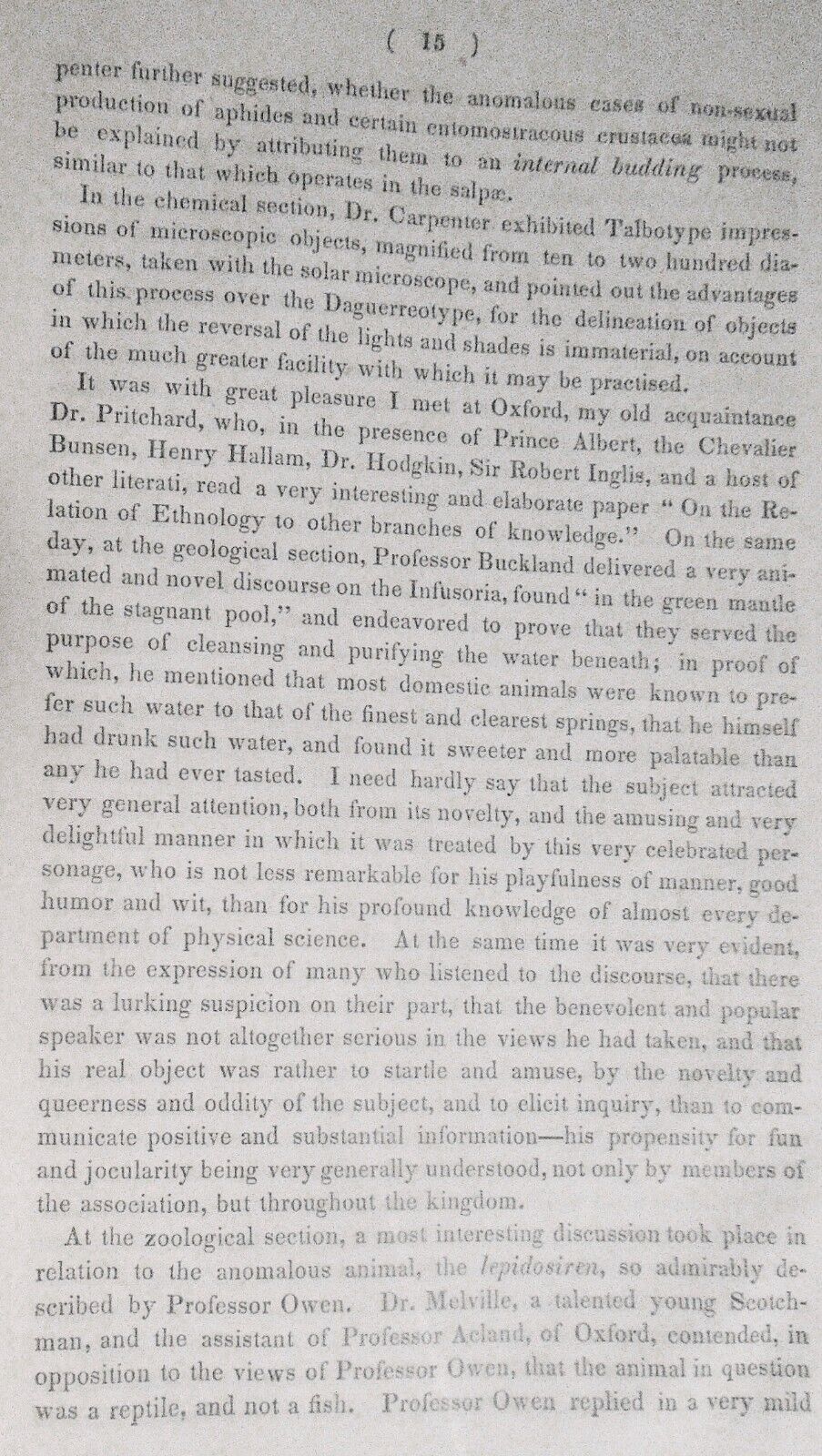 1847 [SIGNED] Lecture on surgery at University of Pennsylvania by William Gibson