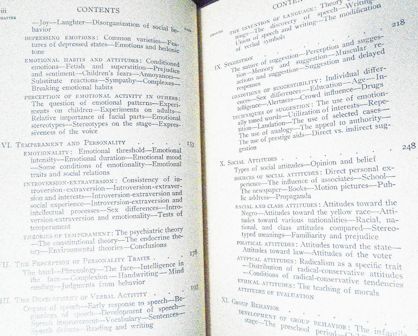 Elements of Social Psychology, by Herbert Gurnee. 1936 Hardcover First edition.