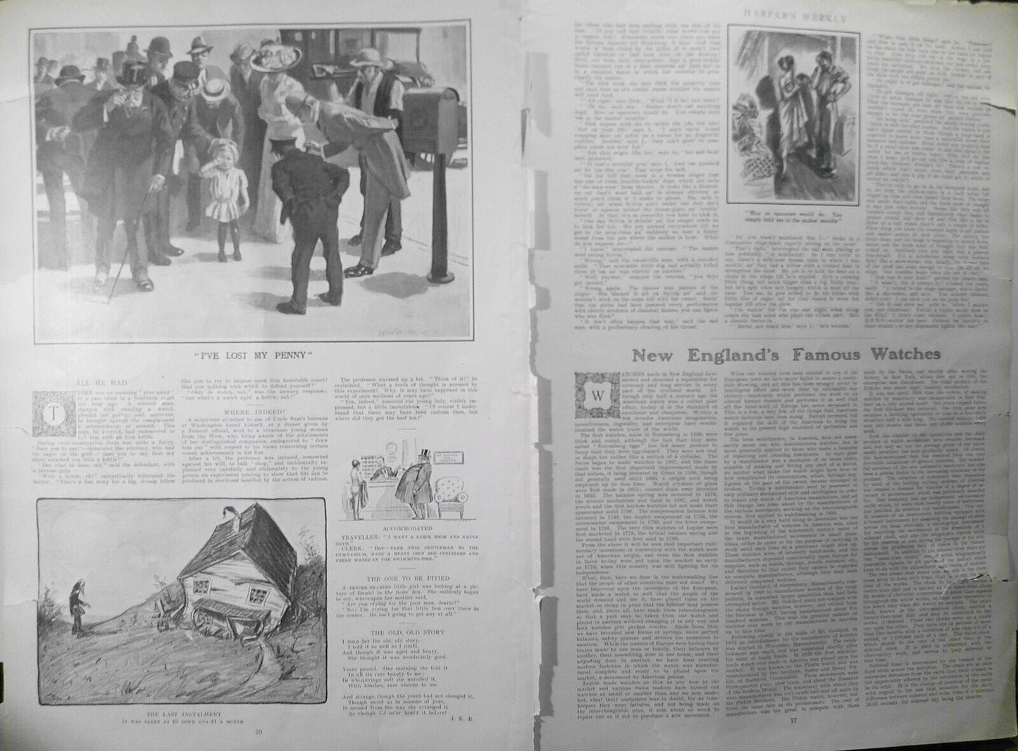 Chattanooga--Forty Years After by W. T. Smedley - Harper's Weekly, 1910 original