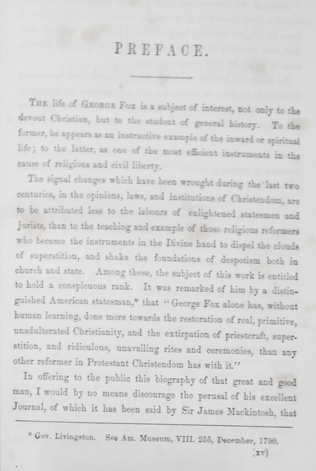 1875 The life of George Fox: with dissertations on his views, by Samuel M Janney