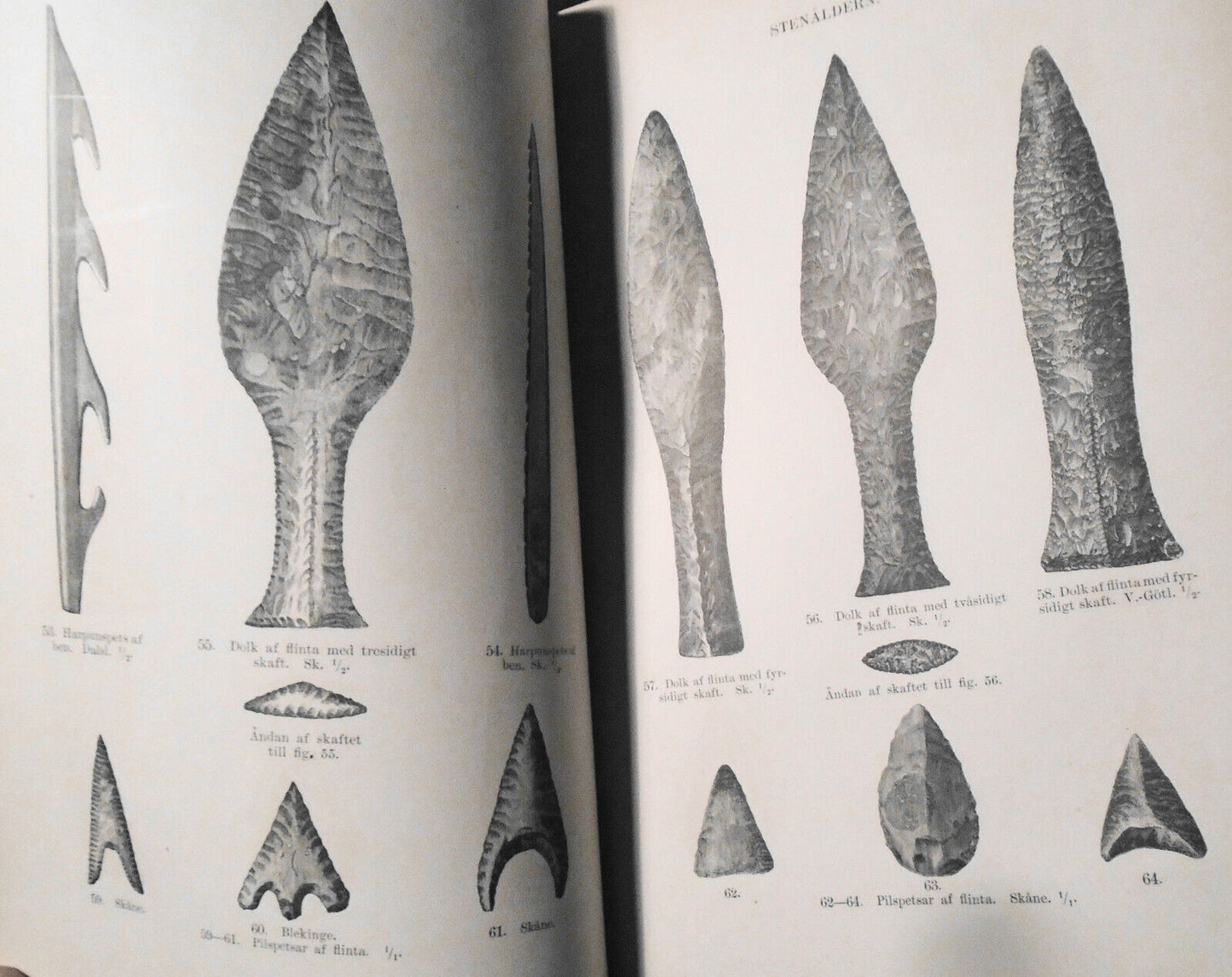 1873 Antiquites suedoises arrangees et decrites par Oscar Montelius. 1st edition