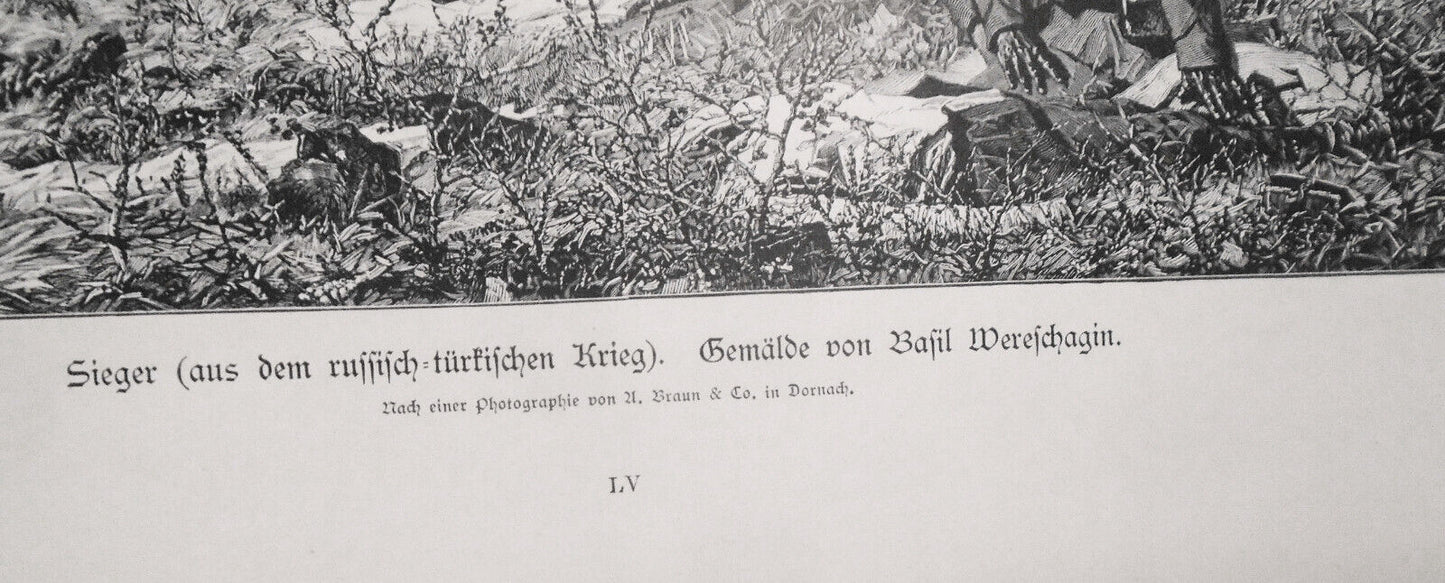 Sieger, by  Basil Wereshagin -- 1882