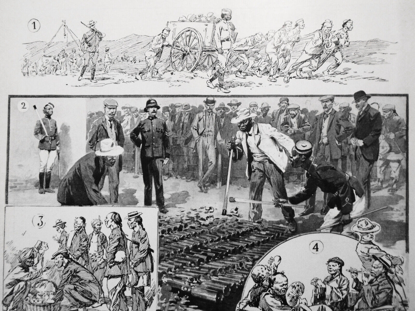 Among the Rand Miners: Sights & Scenes in the Gold-Reef City - The Graphic, 1907