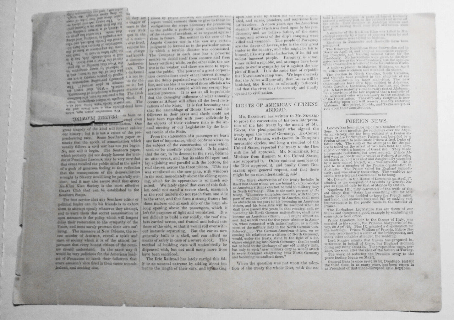 Plowing on the Prairies Beyond the Mississippi - Harper's Weekly, May 9, 1868