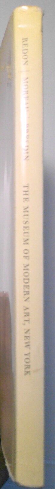 Odilon Redon, Gustave Moreau, Rodolphe Bresdin - 1961 Hardcover/DJ MOMA catalog