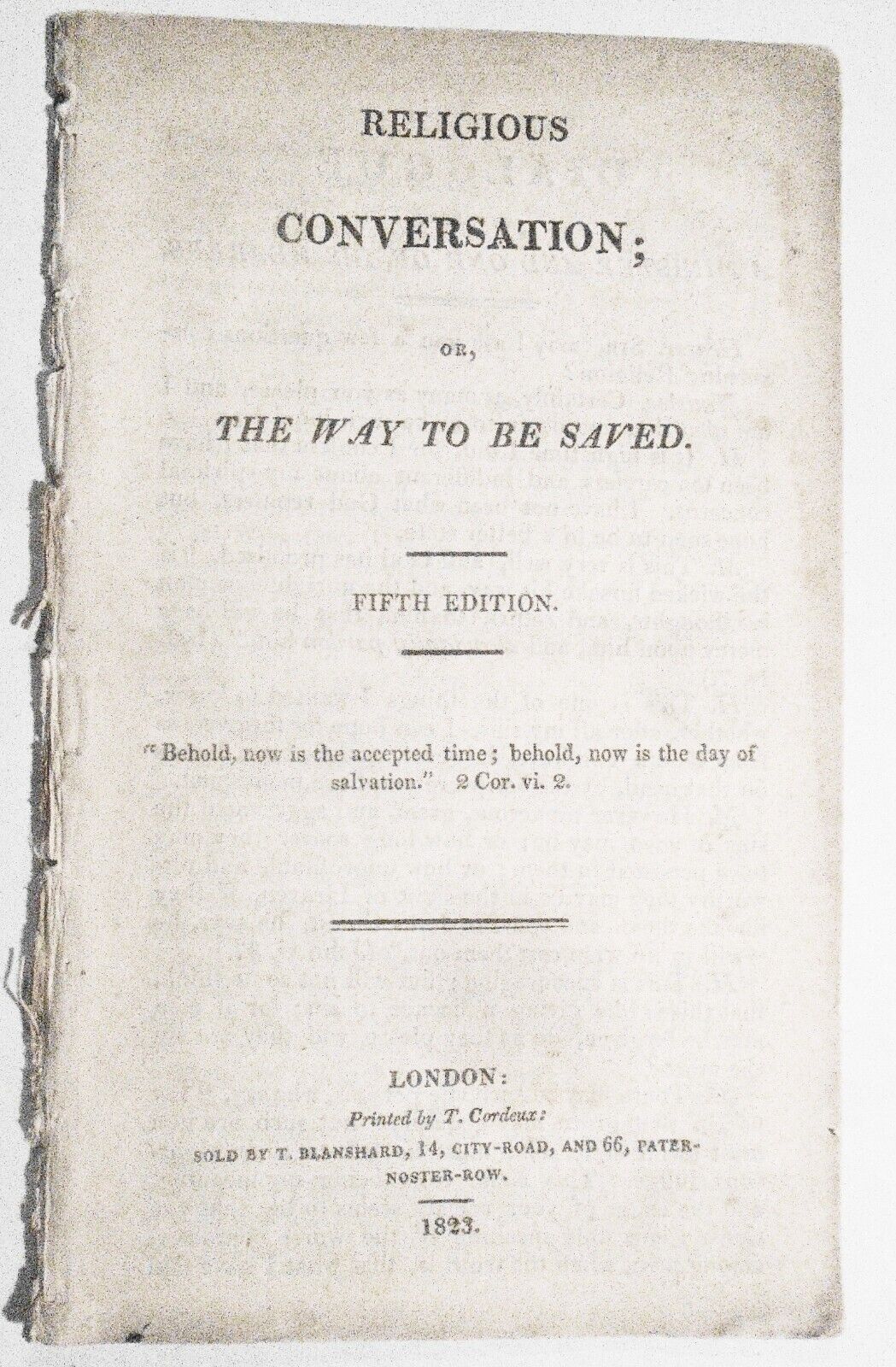 1823 Religious conversation, or, The way to be saved