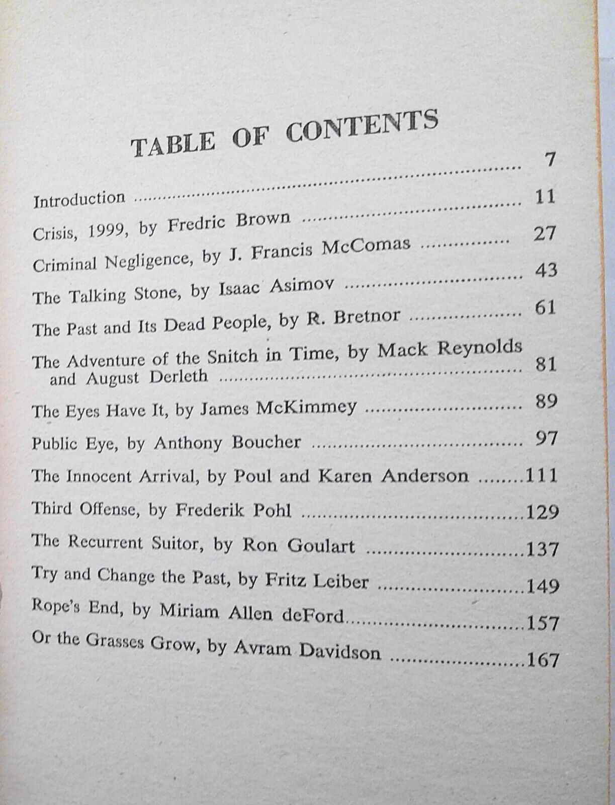 6 vintage science fiction first printing paperbacks lot