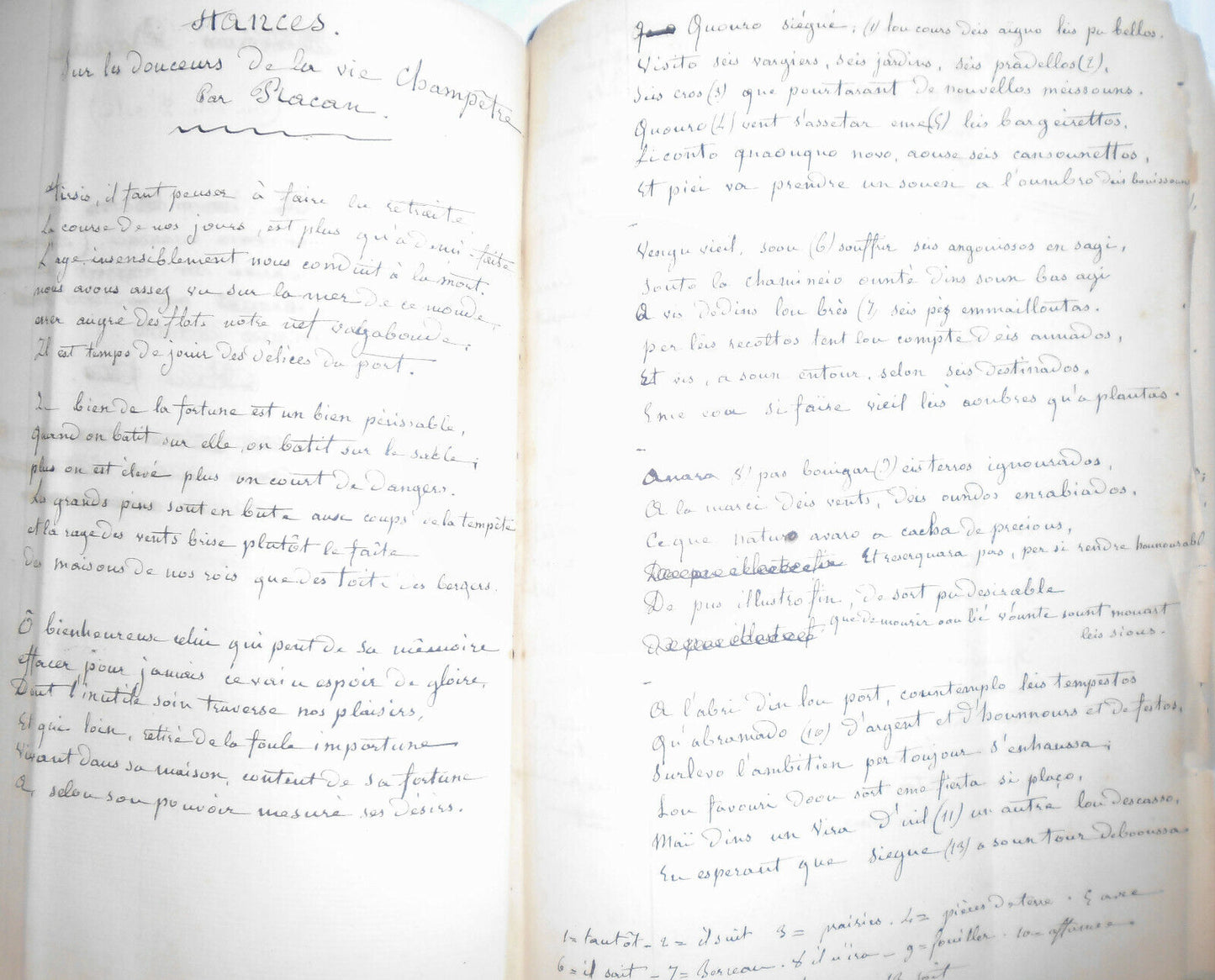 Poesies provencales par M. Joseph-Jacques-Leon d'Astros [Manuscript, ca 1840]