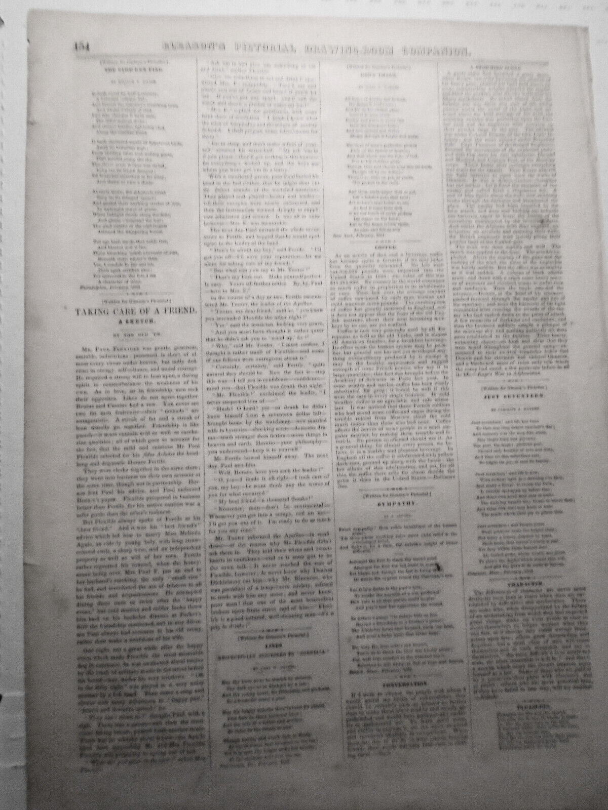 The Great Fire At Portland, Maine - 1852 -- Gleason's Pictorial