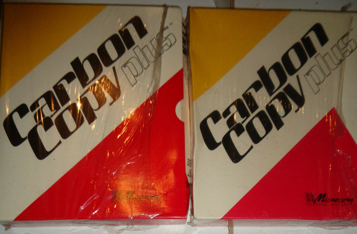 Carbon Copy Plus : 2 copies + Carbon Copy Autopilot (new) - 1989 5 1/4" for IBM