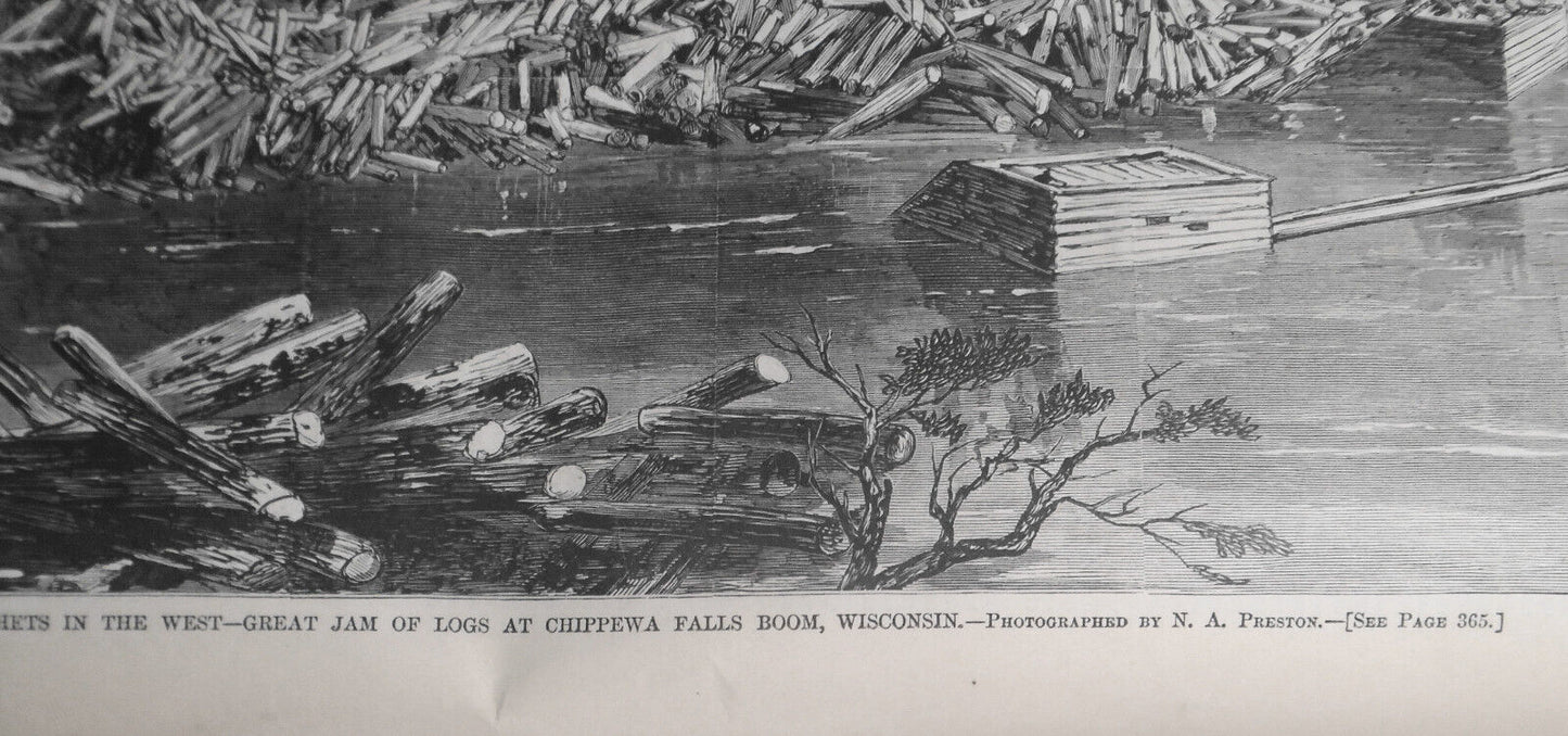 Harper's Weekly June 5, 1869: Pacific Railroad; Cuban Revolution Dayton Fire etc