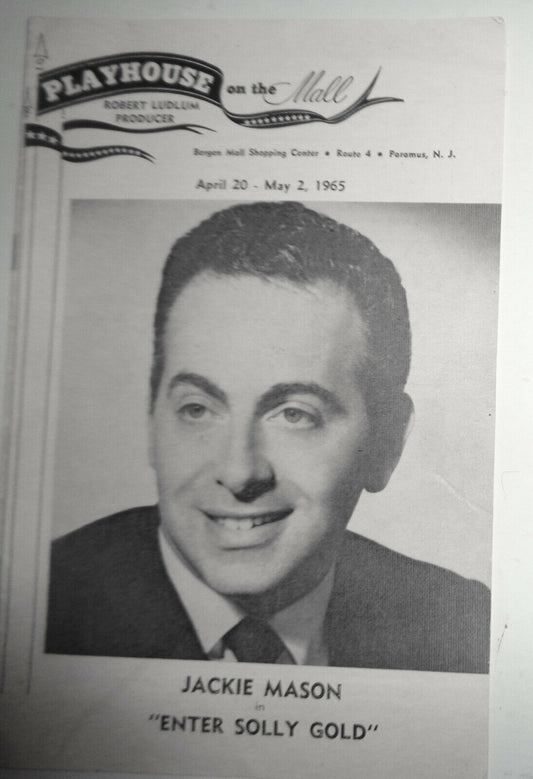 Jackie Mason in "Enter Solly Gold" - Program  - NJ: Playhouse on the Mall, 1965