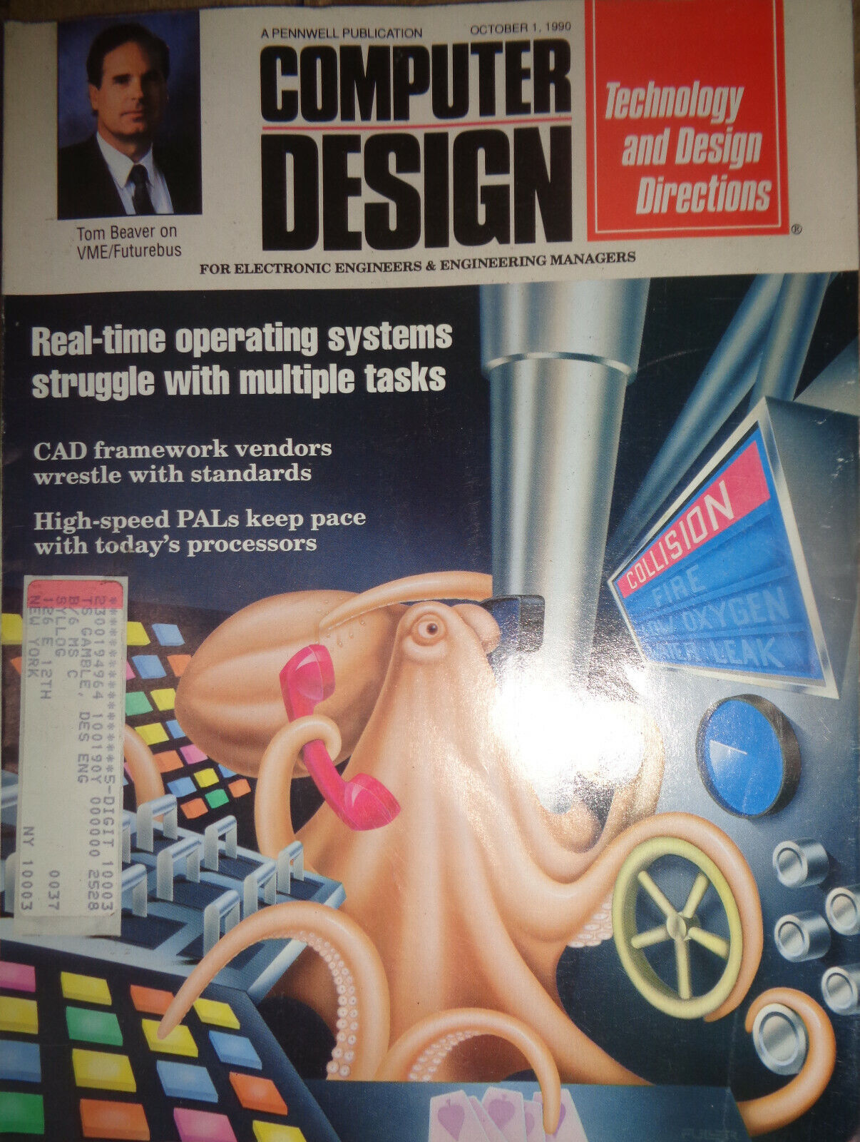 Computer Design Magazine, October 1, 1990. Real-time Operating Systems Struggle.