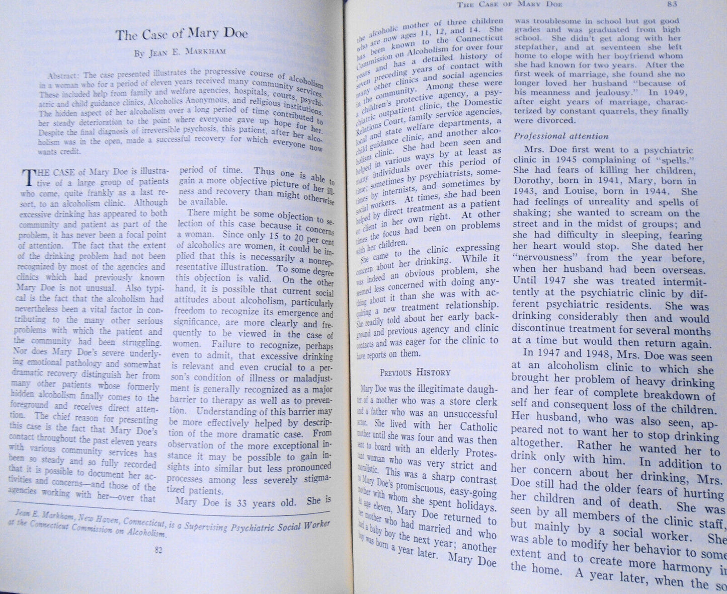 Understanding alcoholism Annals. American Academy Political, Social Science '58