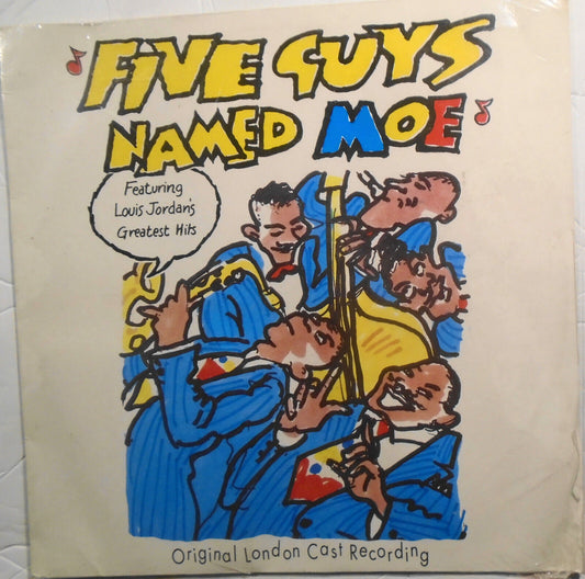 [Louis Jordan] Five Guys Named Moe - vinyl LP-  Original London Cast  **SEALED**