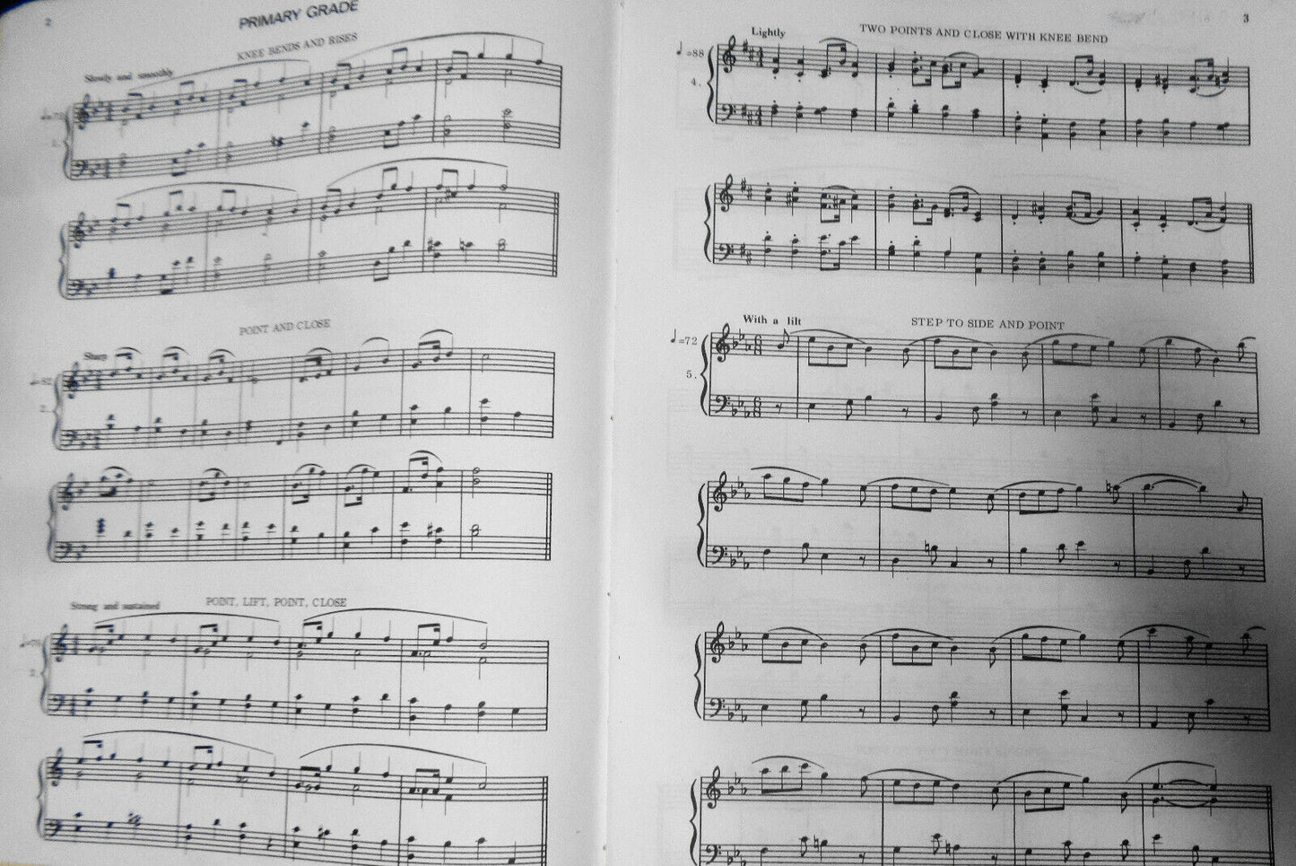 Music for the ballet grades, by Joan Hall.