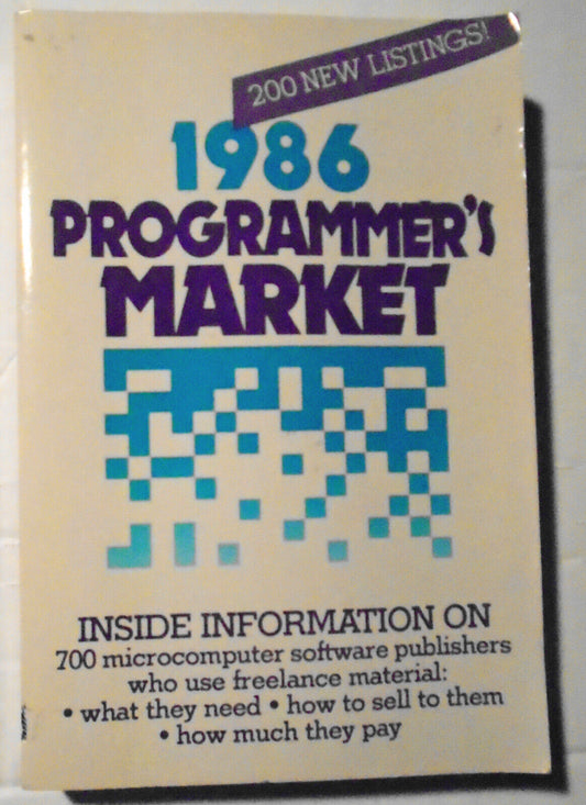 1986 Programmer's Market, edited by Brad M. McGehee