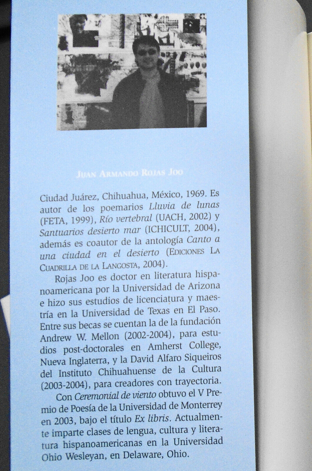 Ceremonial de Viento = Ceremonial of Wind - [SIGNED], by Juan Armando Rojas Joo