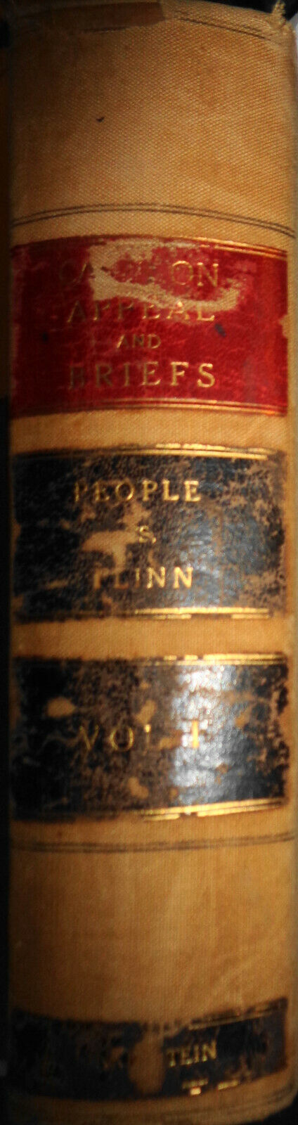 1932 People Vs. Flinn Appeal Briefs SIGNED by Nathan Burkan, Herman Finkelstein