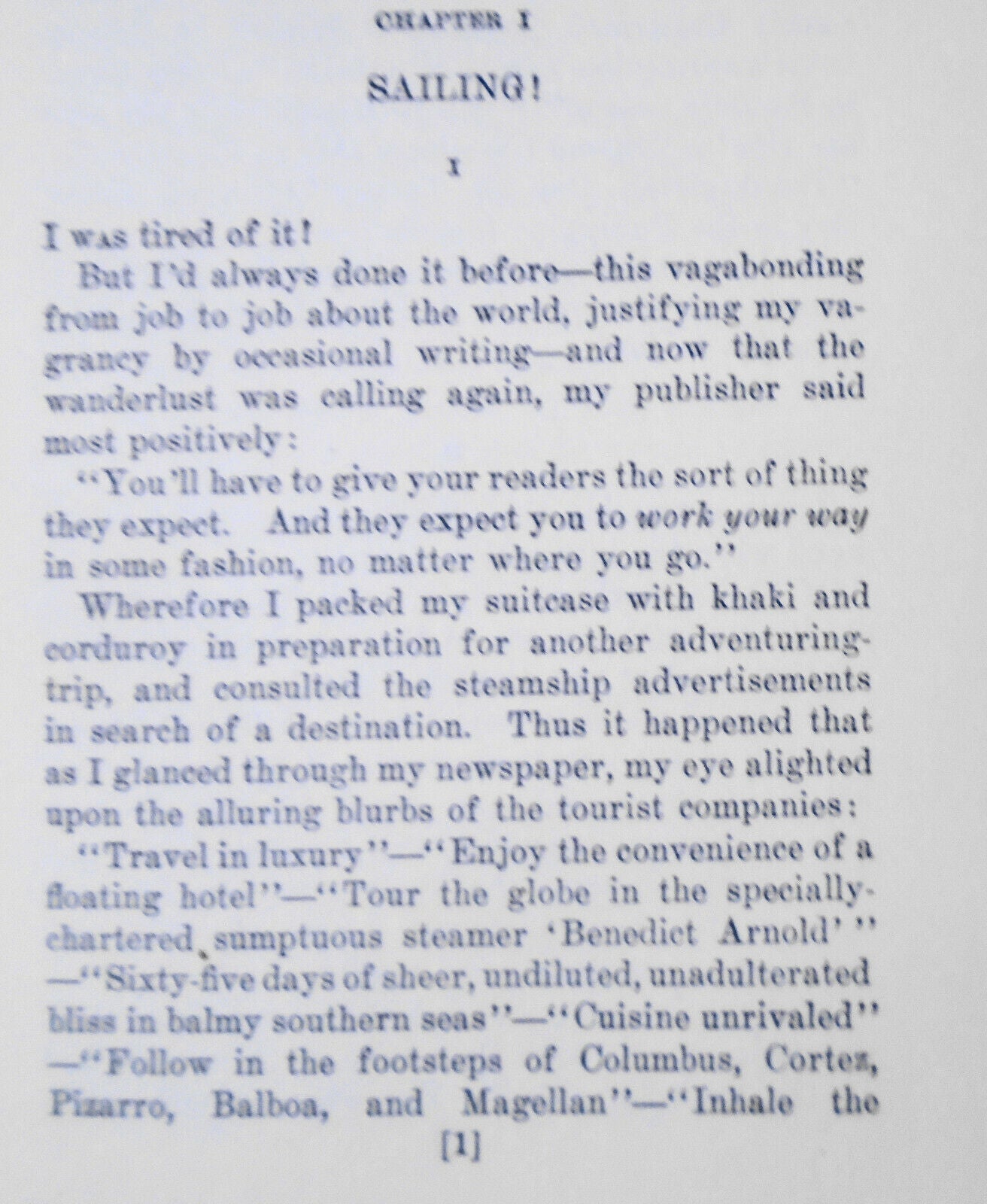 A Tropical tramp with the tourists, by Harry L. Foster 1925 Hardcover