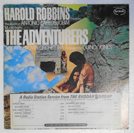 Music From "The Adventurers" LP. Ray Brown Orchestra / Quincy Jones - Promo Copy