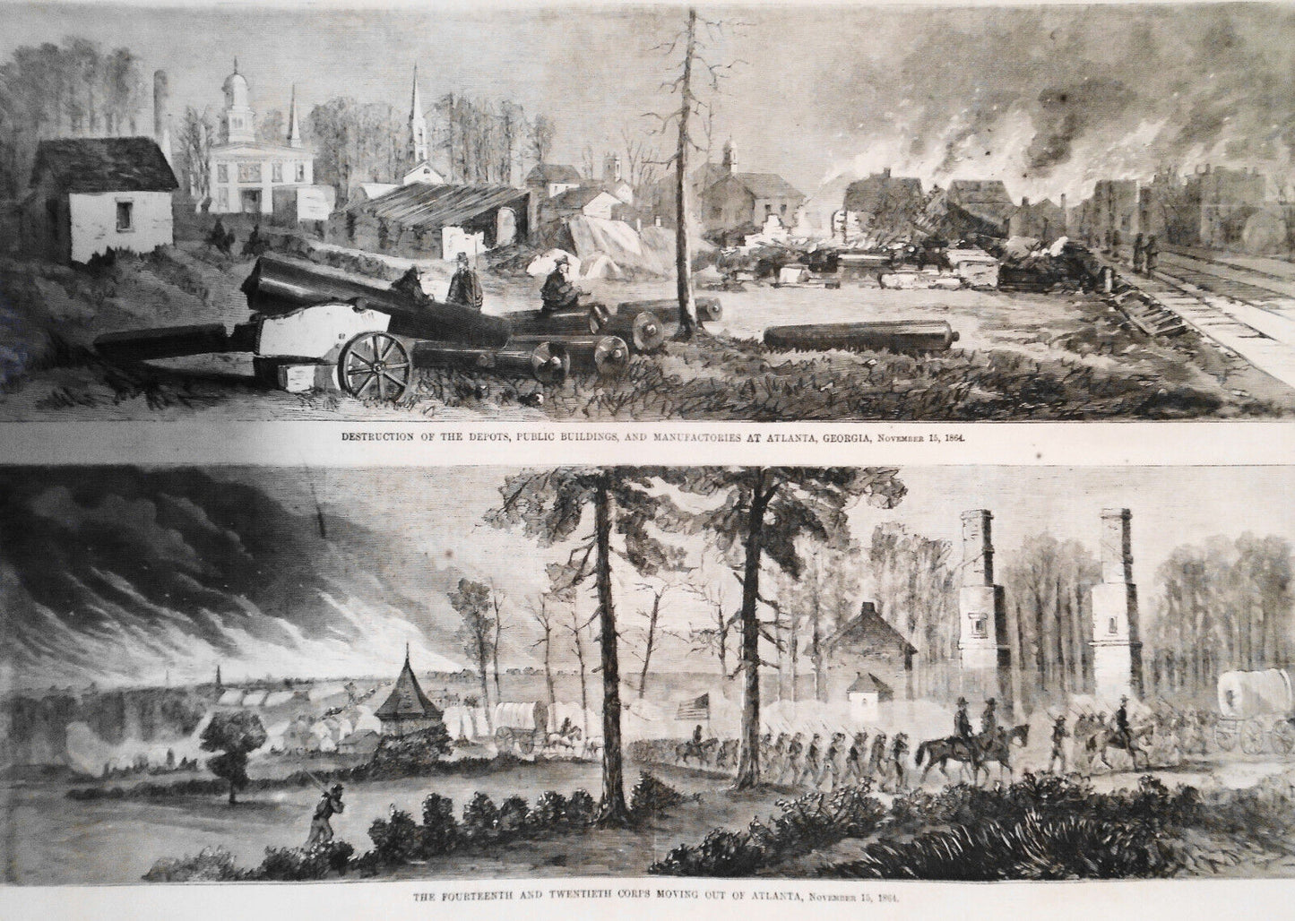 Harper's Weekly January 7, 1865. Complete Original issue. Sherman takes Georgia.
