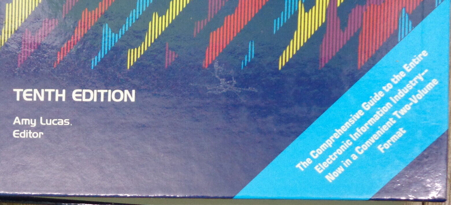 Encyclopedia of Information Systems and Services - 2 Vol Set. Gale Research 1990