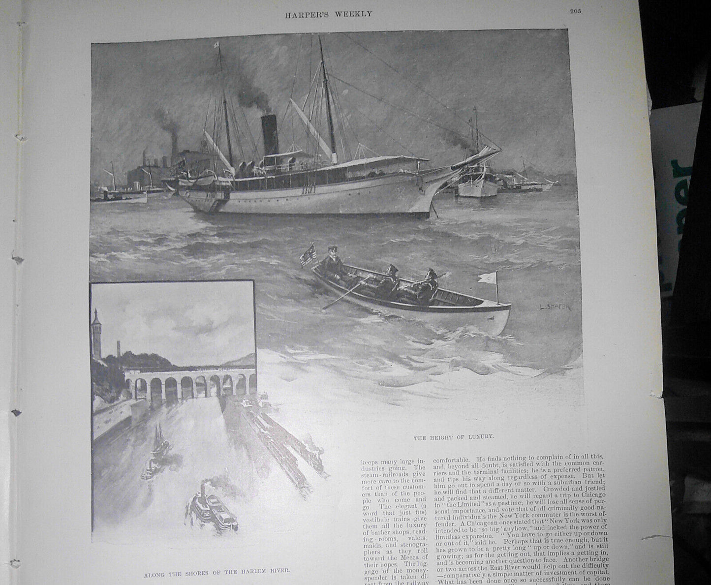 How People Come and Go in New York - Harper's Weekly, February 26, 1898 section